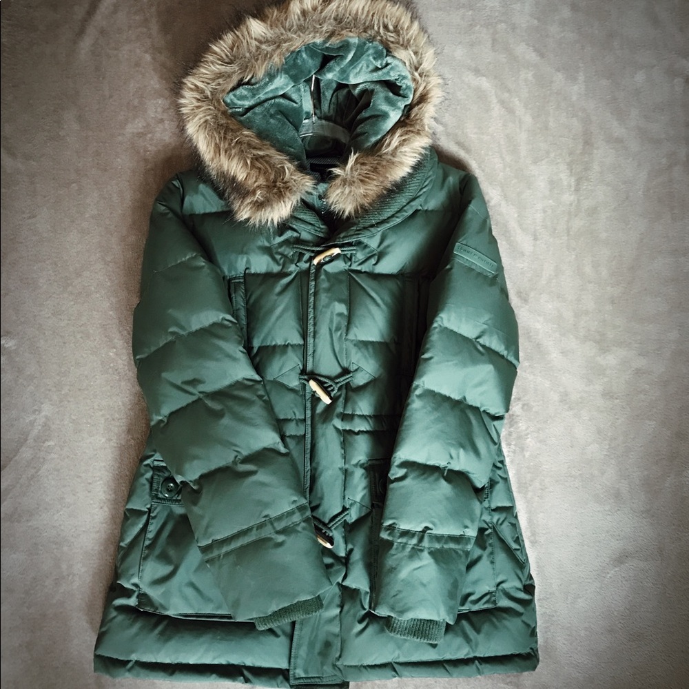 Tommy Hilfiger Down Puffer Coat ✨ SO WARM